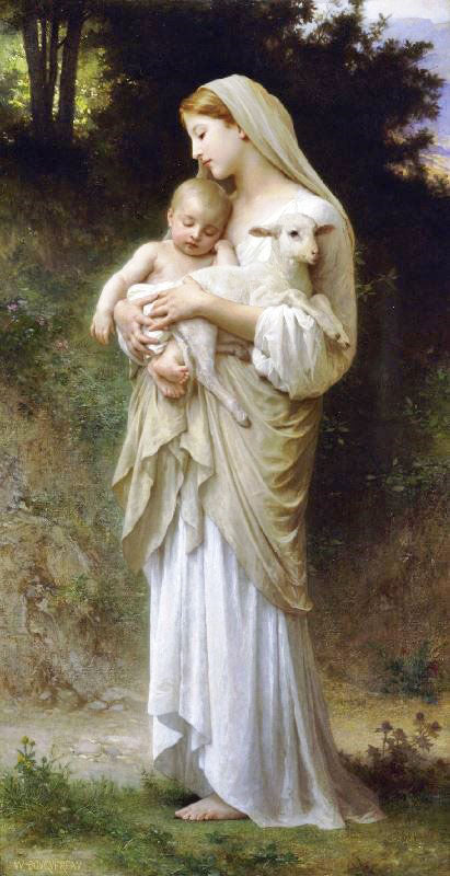 Innocence (Small Version) by William Bouguereau