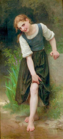 The Ford by William Bouguereau
