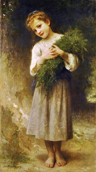 Back From The Fields by William Bouguereau