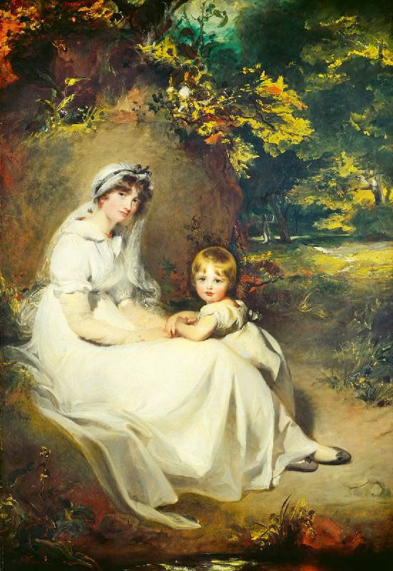 LADY MARY TEMPLETON AND HER ELDEST SON