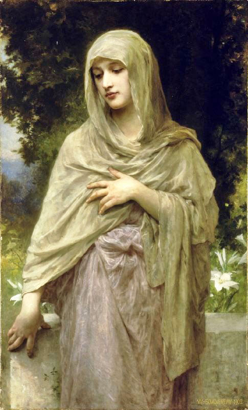 Modesty by William Bouguereau