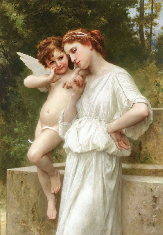 Cupid’S Secrets by William Bouguereau