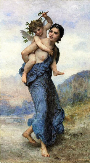 Spring (Small Version) by William Bouguereau