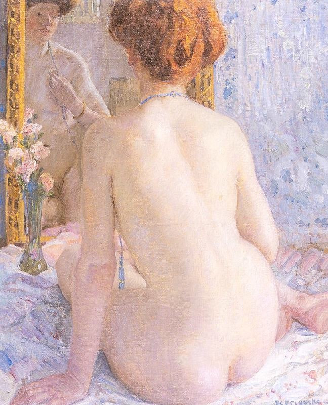 Reflections, Marcelle by Frederick Carl Frieseke