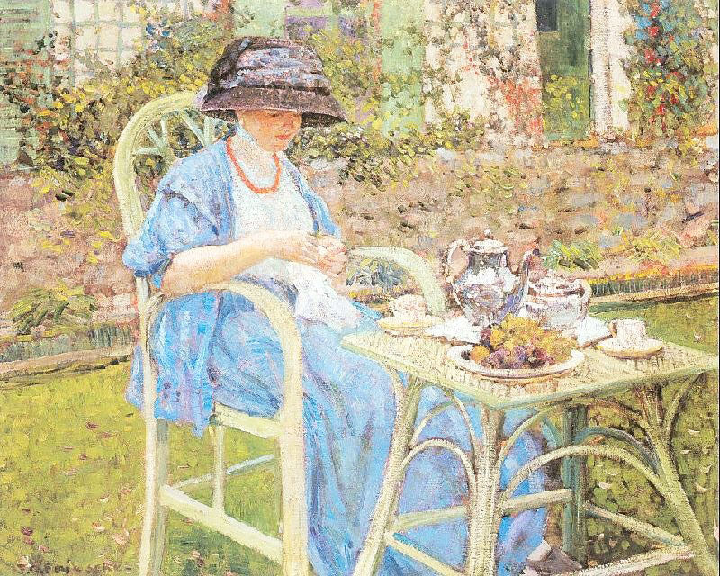 BREAKFAST IN THE GARDEN