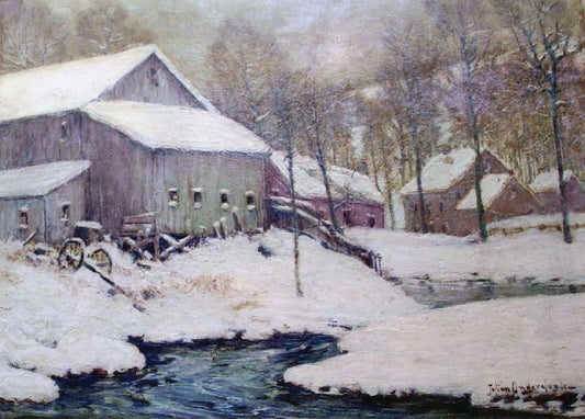 Winter On The Farm by Julian Onderdonk