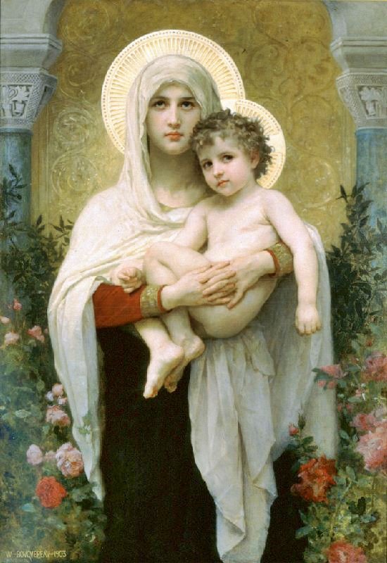 THE MADONNA OF THE ROSES
