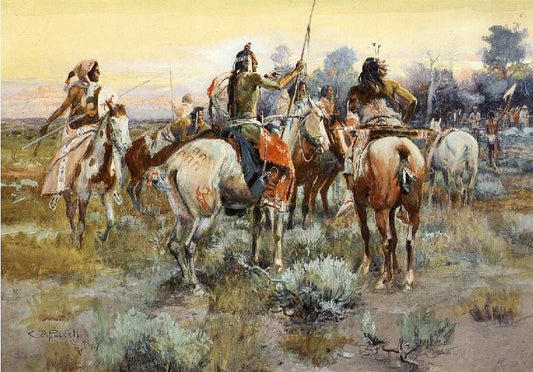 The Truce by Charles Marion Russell