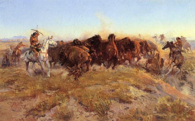 The Surround by Charles Marion Russell