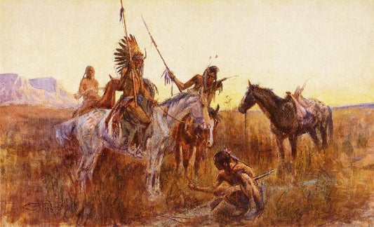 The Lost Trail by Charles Marion Russell