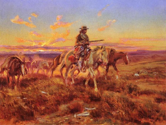 The Free Trader by Charles Marion Russell