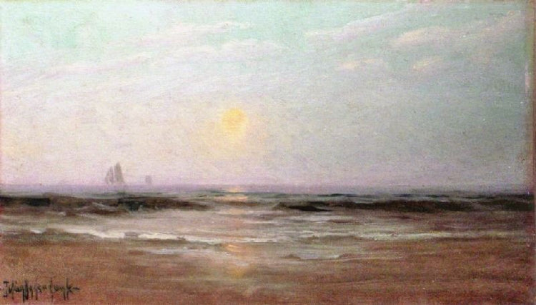 The Rising Moon by Julian Onderdonk