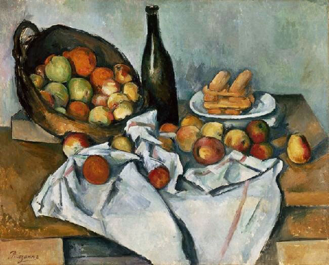 The Basket Of Apples by Paul Cézanne