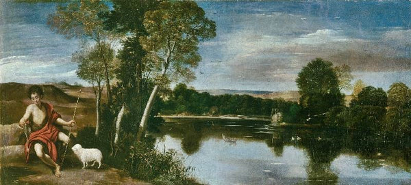 Landscape With Saint John The Baptist by Juan Bautista Maíno