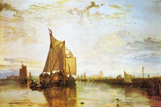 Dort, The Dort Packet-Boat From Rotterdam Bacalmed by Joseph Turner