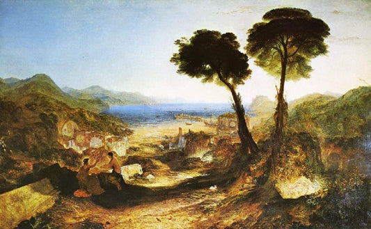 The Bay Of Baiae, With Apollo And The Sibyl by Joseph Turner