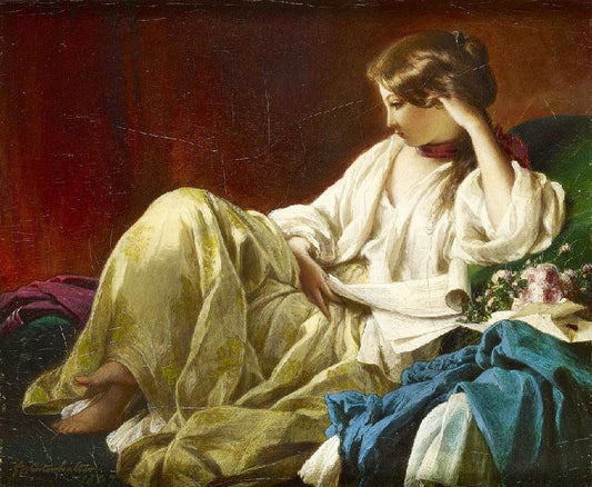 Contemplation by Franz Xavier Winterhalter