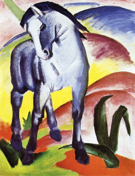 Blue Horse I by Franz Marc