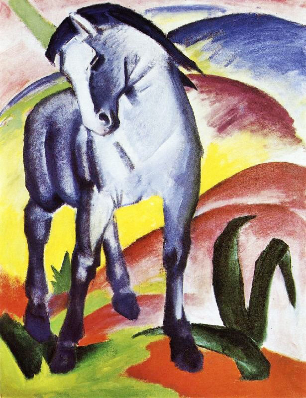 Blue Horse I by Franz Marc