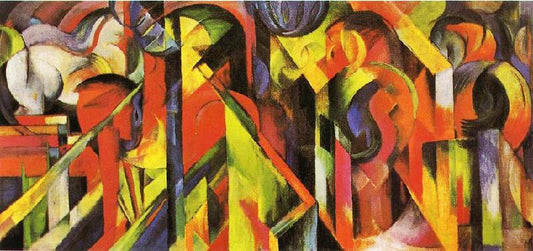 Stables by Franz Marc