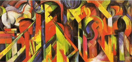 Stables by Franz Marc