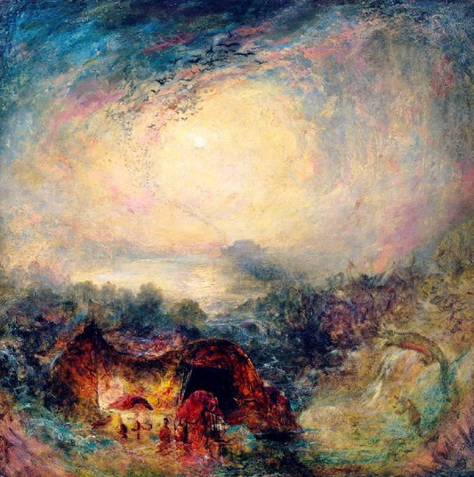 The Evening Of The Deluge by Joseph Turner