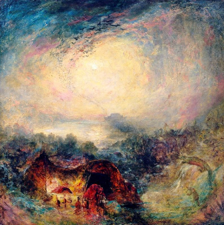 The Evening Of The Deluge by Joseph Turner
