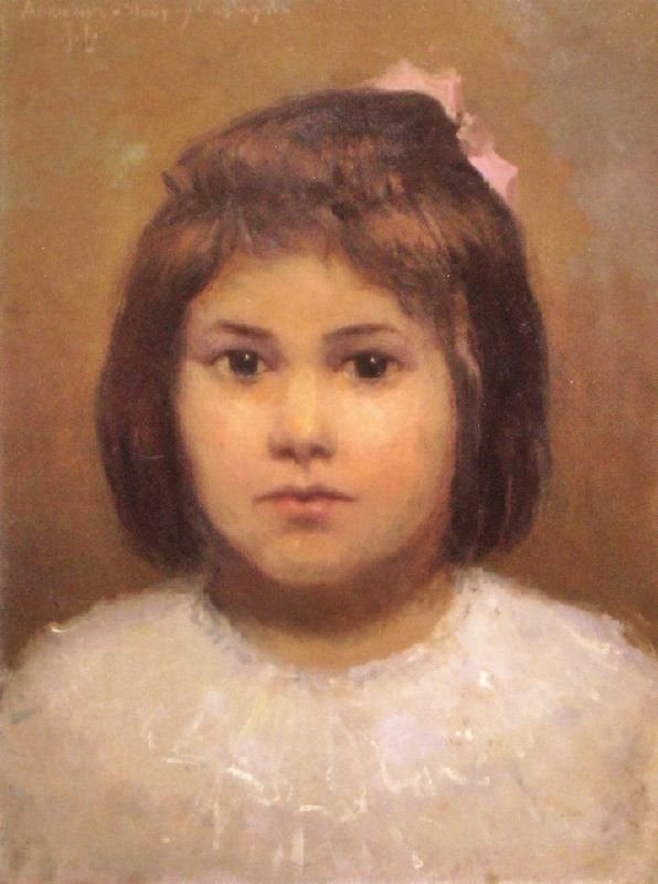 Adrienne - Study By Gas Light by Julian Onderdonk