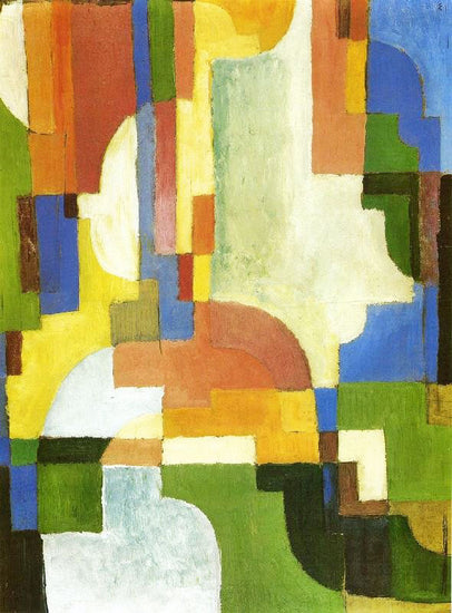 Colored Forms I by August Macke