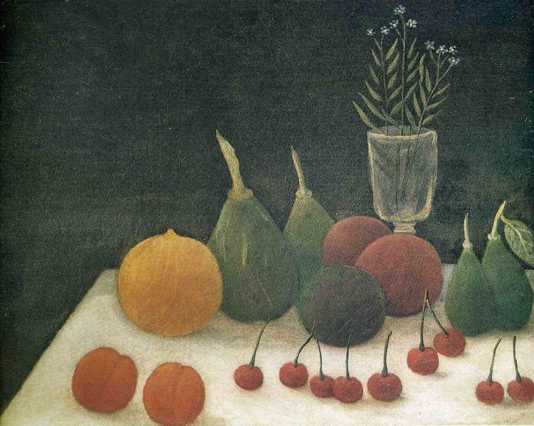 Still-Life With Cherries by Henri Rousseau