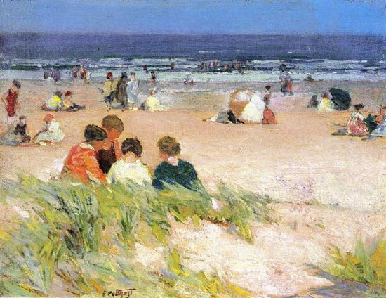 By The Shore by Edward Potthast