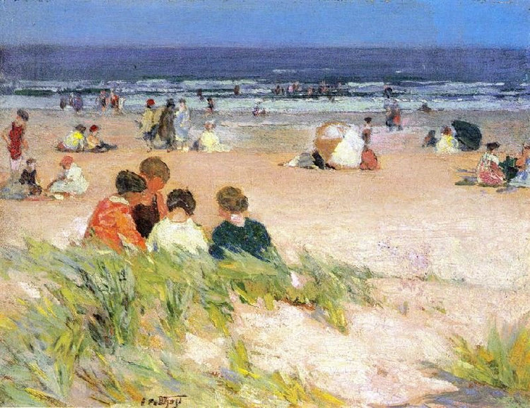 By The Shore by Edward Potthast