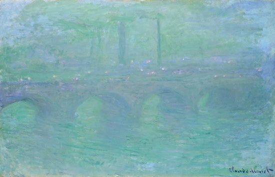 Waterloo Bridge, London, At Dusk by Claude Oscar Monet