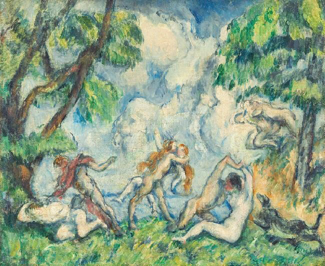 Battle Of Love by Paul Cézanne