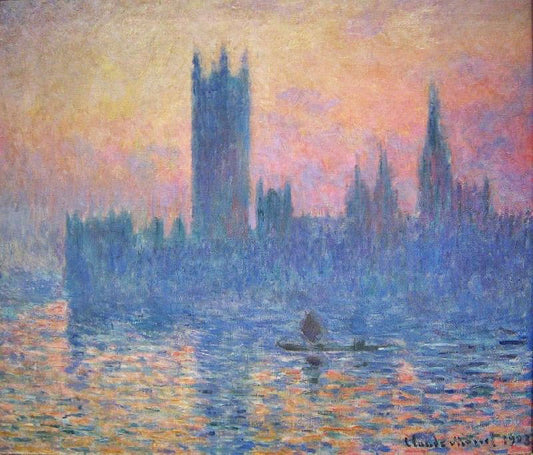 Houses Of Parliament, Sunset, 1903 by Claude Oscar Monet