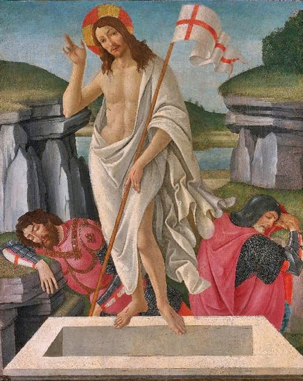 The Resurrection by Sandro Botticelli
