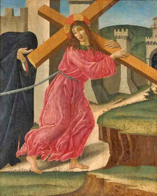 Christ Carrying The Cross by Sandro Botticelli