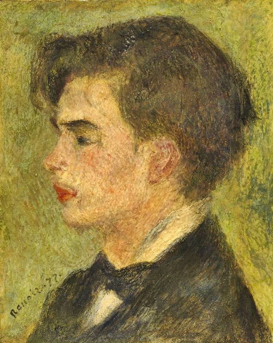 George Rivière by Pierre Auguste Renoir