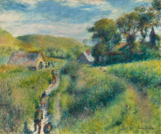 The Vintagers by Pierre Auguste Renoir