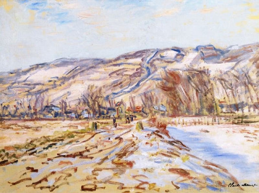 Winter In Giverny by Claude Oscar Monet