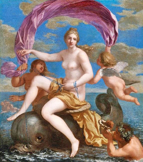 The Triumph Of Galathea by Charles-Alphonse Dufresno