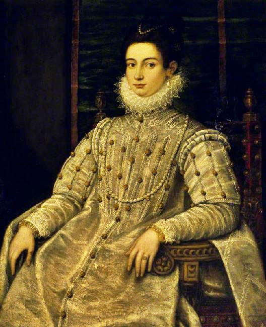 Portrait Of An Unknown Noblewoman Seated In A Chair by Lavinia Fontana