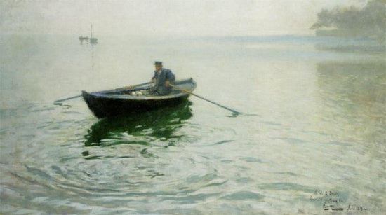 Alkejegeren by Fritz Thaulow