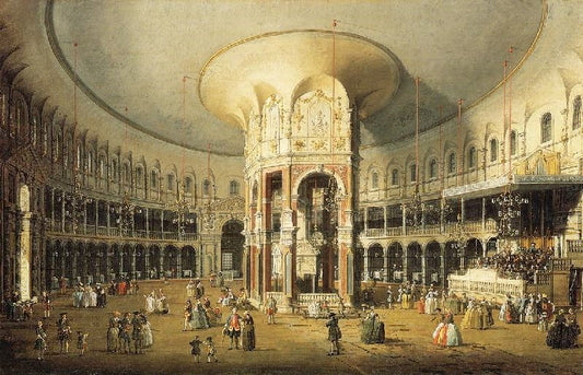 The Rotunda Of Ranelagh House by Canaletto