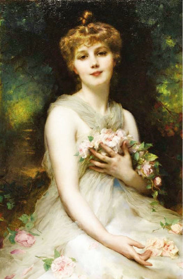 Young Woman by Etienne-Adolphe Piot