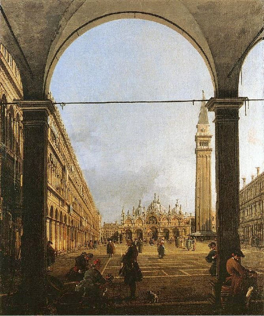 Piazza San Marco, Looking East by Canaletto