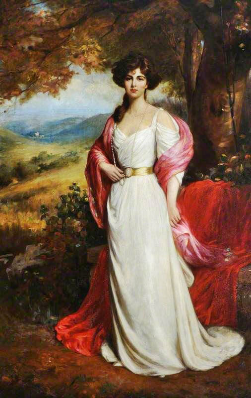 The Honourable Enid Edith Wilson, Countess Of Chesterfield by Ellis William Roberts