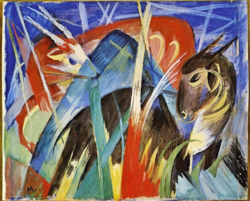 Fairy Animals by Franz Marc