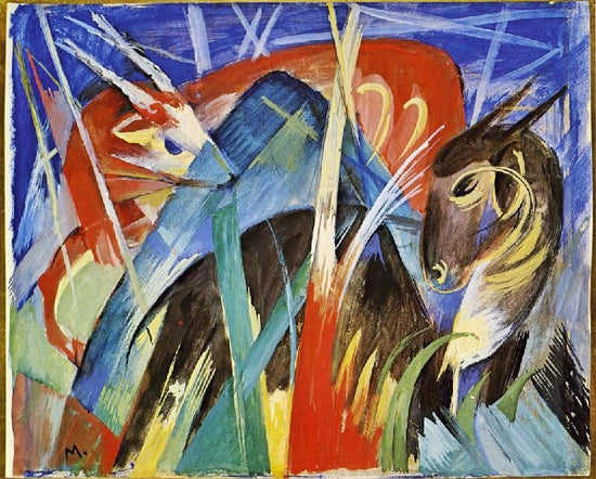 Fairy Animals by Franz Marc