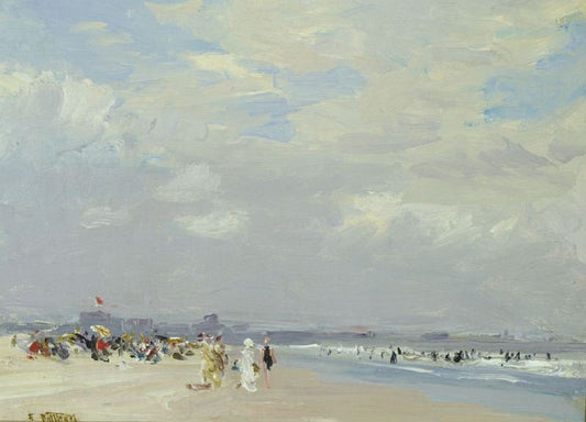 Rockaway Beach by Edward Potthast